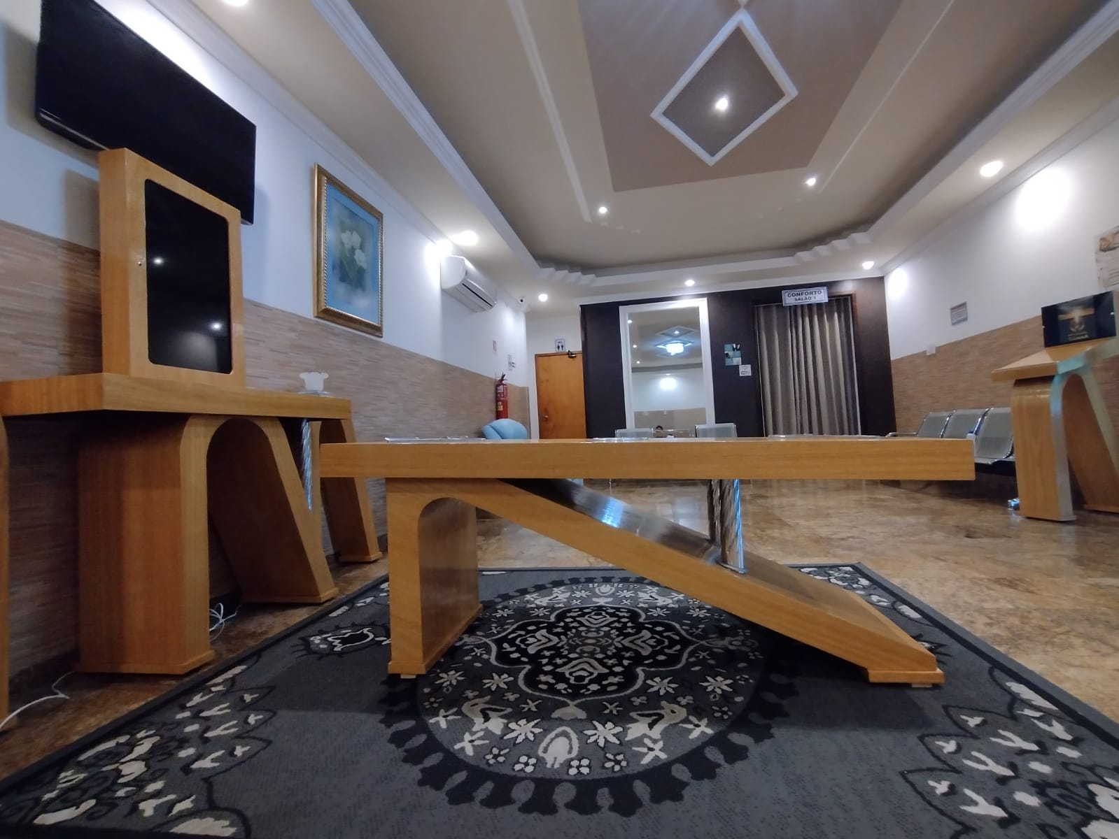 Salão 2 da Funerária Canaã